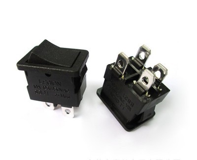 船型開關-東莞開關廠家供應彎腳翹板開關 PCB插板船形開關 電子開關熱銷-船.